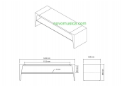 Mueble TV Norstone Arken 1200
