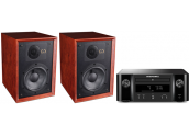 Marantz MCR612 + Wharfedale...