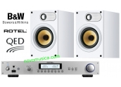 Equipo de sonido Rotel RA11 + B&W 686