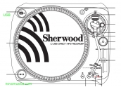 Giradiscos Sherwood PM9906 PM-9906