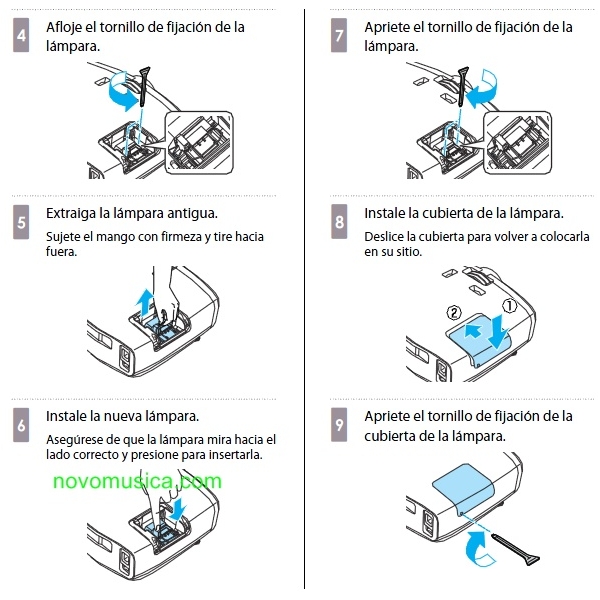 Lampara Proyector Epson EH-TW9100 EH-TW9100W ELPLP69 Lampara Proyector Epson EH-TW9100 EH-TW9100W ELPLP69