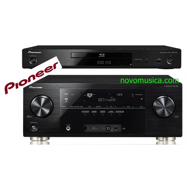 Conjunto Pioneer VSX922 + BDP150