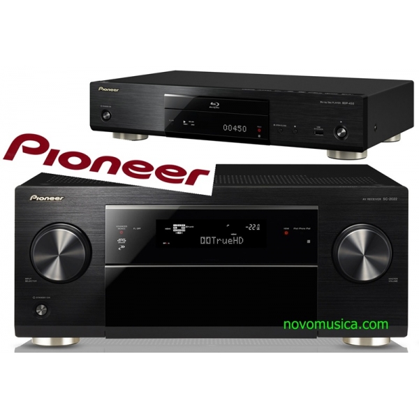 Conjunto Pioneer SC2022 + BDP450