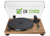 Audio Technica AT-LPW40WN | Tocadiscos con Brazo de Carbono y cápsula VM95E - Color Madera