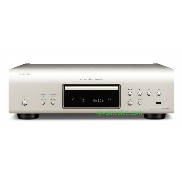 Lector CDs Denon DCD-2020AE con conversor Digital Analógico 32Bits y entrada dig