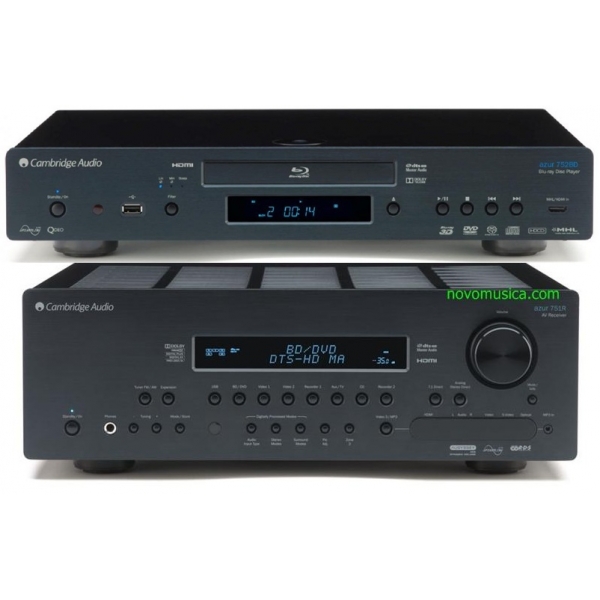 Home Cinema Cambridge Audio Azur 751R + 752BD