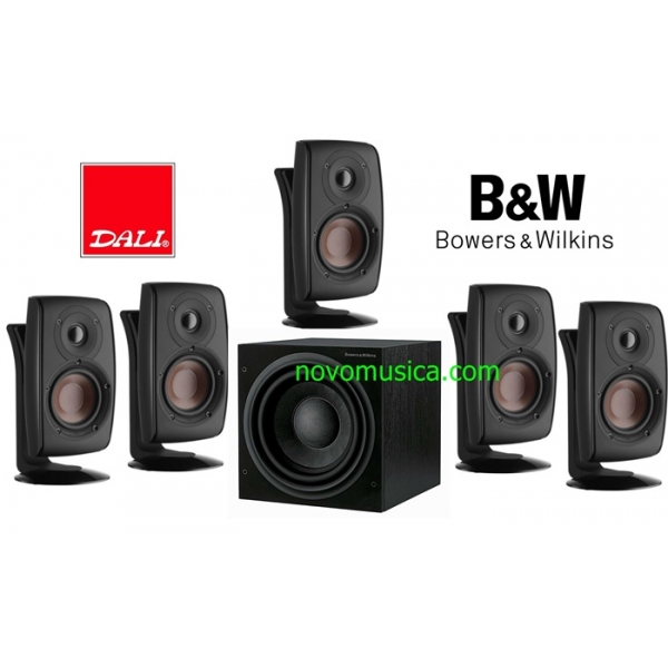 Altavoces Home Cinema Dali Fazon 5.1 + B&W ASW608