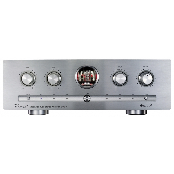 Vincent SV-236 Amplificador integrado 2x100Wats. Color plata, oportunidad de ti
