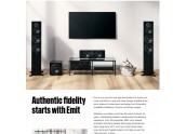 Dynaudio Emit 50 | Altavoces color Negro Nogal Blanco