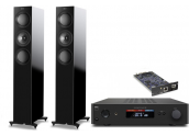 NAD C368 BluOS + KEF R5 Meta