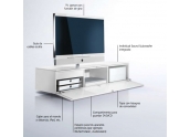 Mueble Television Loewe Individual Rack System 165 30 Blanco