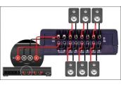 Conmutador 3 parejas de altavoces QED SS30