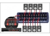Conmutador 4 parejas de altavoces QED SS40