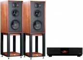 Audiolab Omnia + Wharfedale...