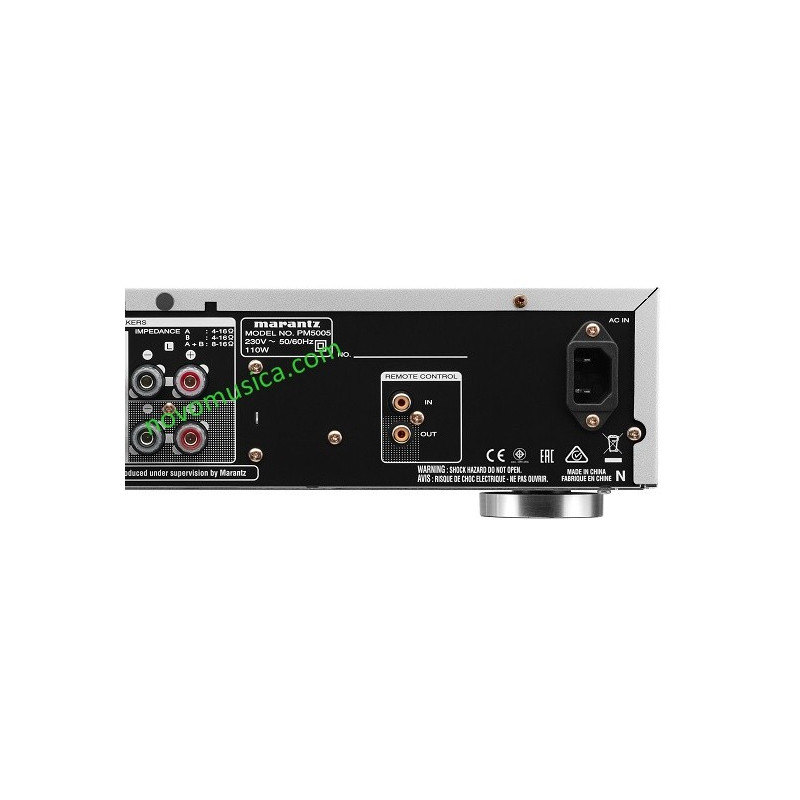Marantz PM5005 | Amplificador estereo 2 x 40Watios RMS, Phono
