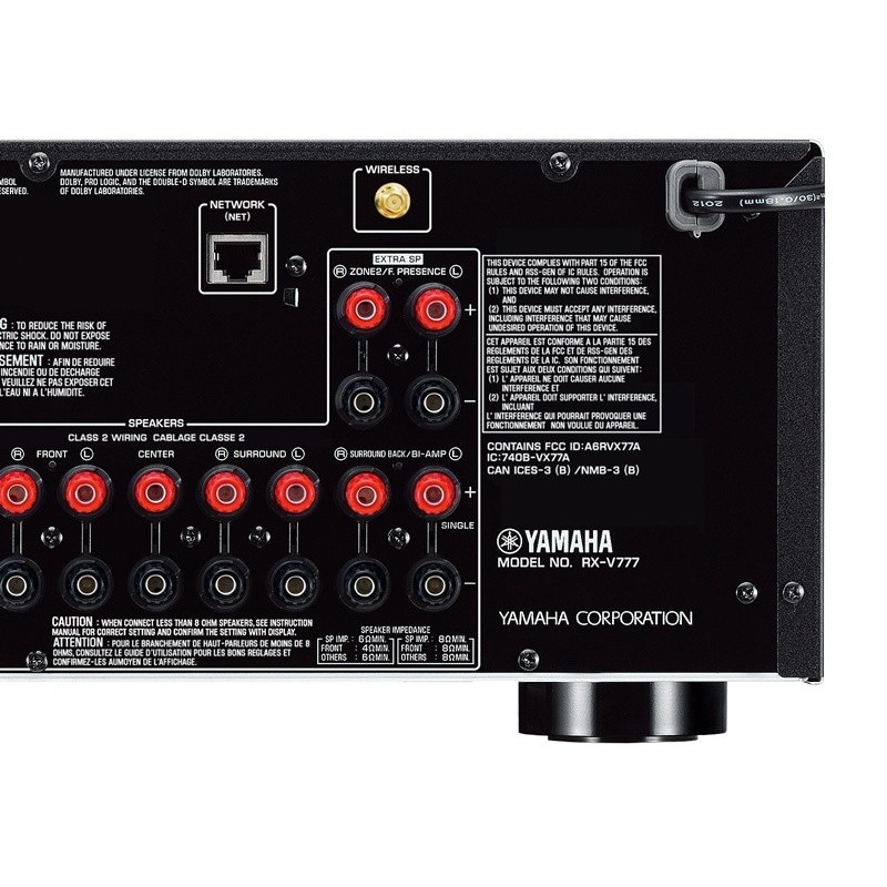 Amplificador Yamaha RXV777