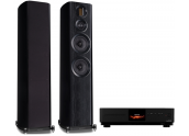 Audiolab Omnia + Wharfedale...