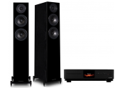 Audiolab Omnia + Wharfedale...