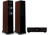 Audiolab Omnia + Wharfedale...