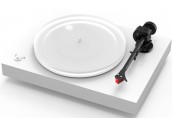 Project X2 B - Tocadiscos capsula Ortofon QUINTET RED  -Blanco Negro  Nogal- Oferta Comprar