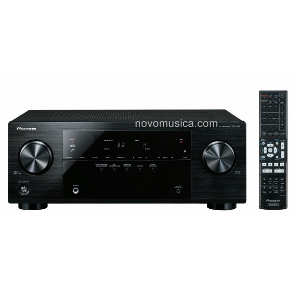 Amplificador Pioneer VSX422, ajuste con micrófono MCACC, 4 entradas HDMI - 1 sal