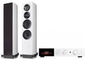 Audiolab 9000A + Wharfedale...