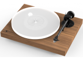 Project X1 B - Tocadiscos HIFI con salida balanceada y capsula Pick IT S2 | Color Blanco - Negro - Nogal
