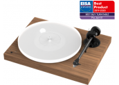 Project X1 B - Tocadiscos HIFI con salida balanceada y capsula Pick IT S2 | Color Blanco - Negro - Nogal