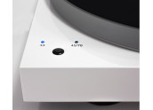 Project X1 B - Tocadiscos HIFI con salida balanceada y capsula Pick IT S2 | Color Blanco - Negro - Nogal