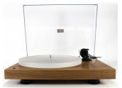 Project X1 B - Tocadiscos HIFI con salida balanceada y capsula Pick IT S2 | Color Blanco - Negro - Nogal