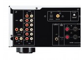 Yamaha A-S701 | Amplificador 100 Watios con entradas analogicas, digitales y phono tocadiscos - Plata y Negro