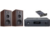 NAD C399 BluOS + Wharfedale...