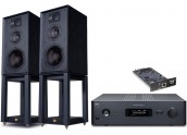 NAD C399 BluOS + Wharfedale...