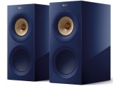 KEF R3 Meta - Altavoces de estantería con tecnología META - Color Blanco, Negro, Nogal y Azul Indigo