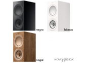 KEF R5 Meta - Altavoces de suelo con tecnología META - Color Blanco, Negro, Nogal