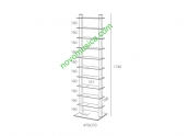 Soporte CDs Spectral CD10F