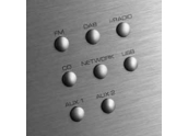 Rotel RCX-1500 Entradas RJ45, WLAN, USB, optica, coaxial. Salidas RCA. Radio DAB