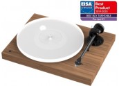 Project X1 B - Tocadiscos HIFI con salida balanceada y capsula Pick IT S2 | Color Blanco - Negro - Nogal