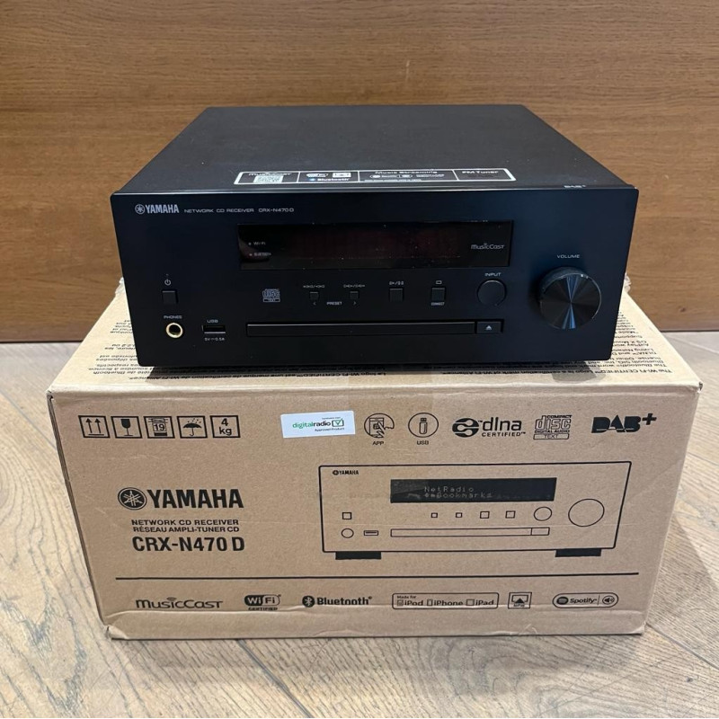 Yamaha CRX-N470D Negro
