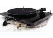 Project T1 - Tocadiscos HIFI con capsula Ortofon OM5E | Blanco - Negro - Nogal