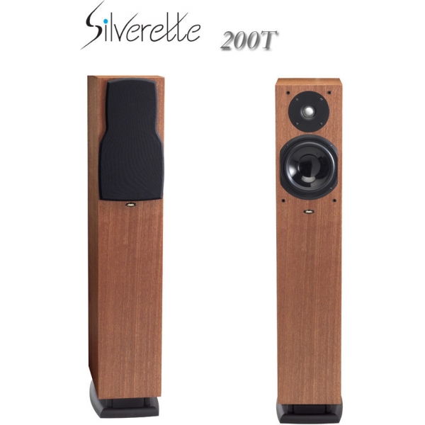 Chario Silverette 200T Altavoz de suelo, 3 vias. Puerto reflex inferior. 4 Ohmio
