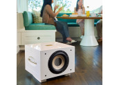 REL S550 - Subwoofer activo 550 Watios - Color Blanco y Negro - Oferta comprar