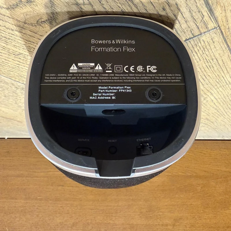 B&W Formation Flex ペア（新品同様） B&W Formation Flex | Altavoz WIFI Bowers and Wilkins compatible