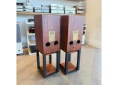 Wharfedale Linton + Soportes Caoba - Segunda Mano | Altavoces de Estanteria 2 Vias - Incluye los soportes de suelo