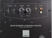 Dali Sub E-12F - Oportunidad Negro - Outlet y ocasión | Subwoofer