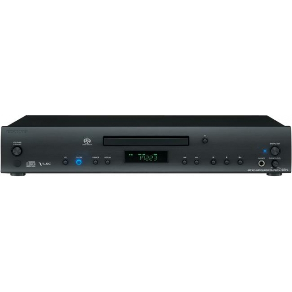 Onkyo C-S5VL Lector CD, MP3, WMA, diseño slim 8 cms alto, salidas digitales opti