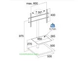 Mueble televisión Gisan FS 204