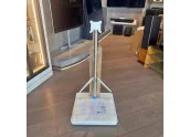 Gisan FS-204 Blanco Tienda | Mueble para TV LCD/LED gran formato