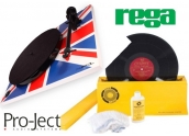 Giradiscos Rega RP1 Union Flag + Project Spin Clean 