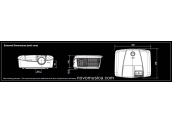 Mitsubishi HC7800 proyector 3D conversión 2D-3D DLP